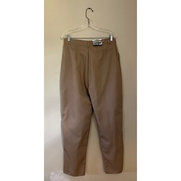 NWT Authentic Galaxy School Uniform Boys Size 20 Uniform Pants Tan Pockets - Picture 2 of 4